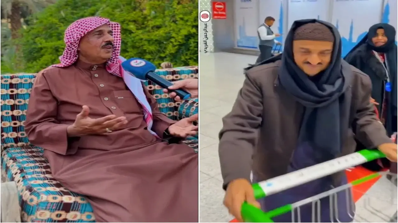 دموع الوداع.. شاب باكستاني يغادر المدينة المنورة بعد إقامة استمرت 55 عامًا